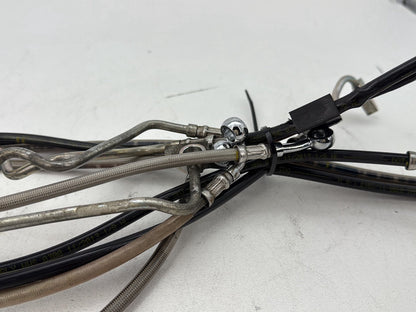 2014 Harley Electra Glide Touring CVO Screamin Eagle OEM Front Brake Hose Line Pipe ABS