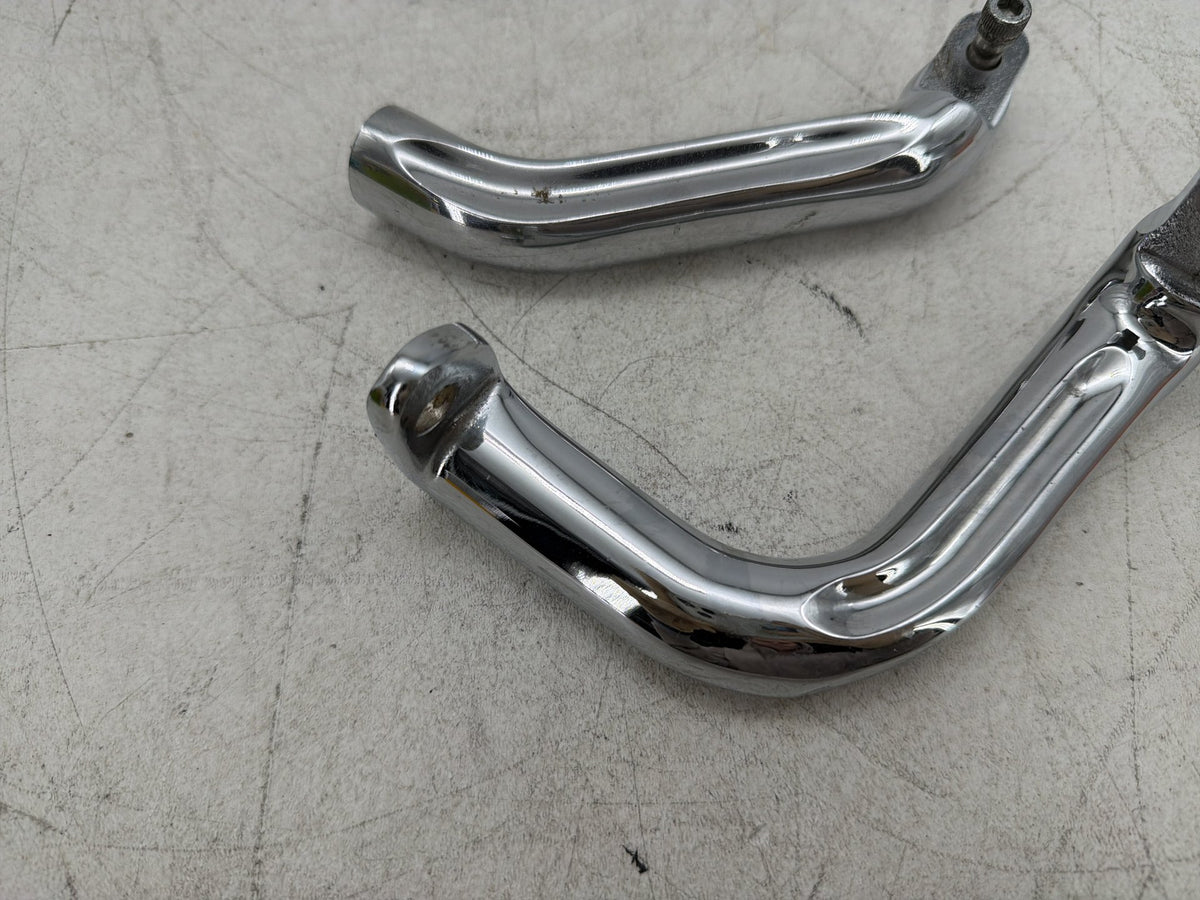 09 Harley Electra Touring CVO Left Right Foot Rest Peg Support Bracket SCRATCHED