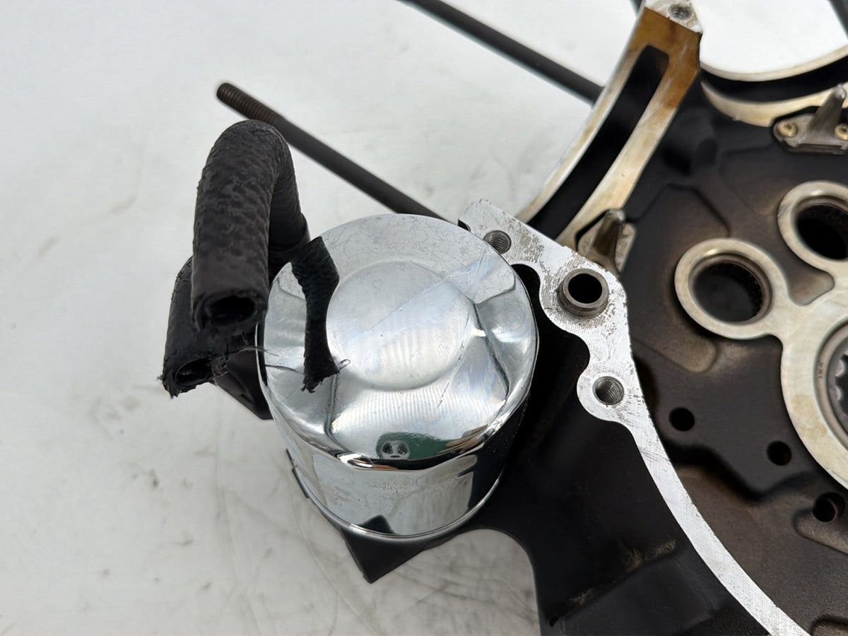 15 Harley Electra Glide Touring Ultra Low OEM Crankcase Shaft Engine Motor Cover