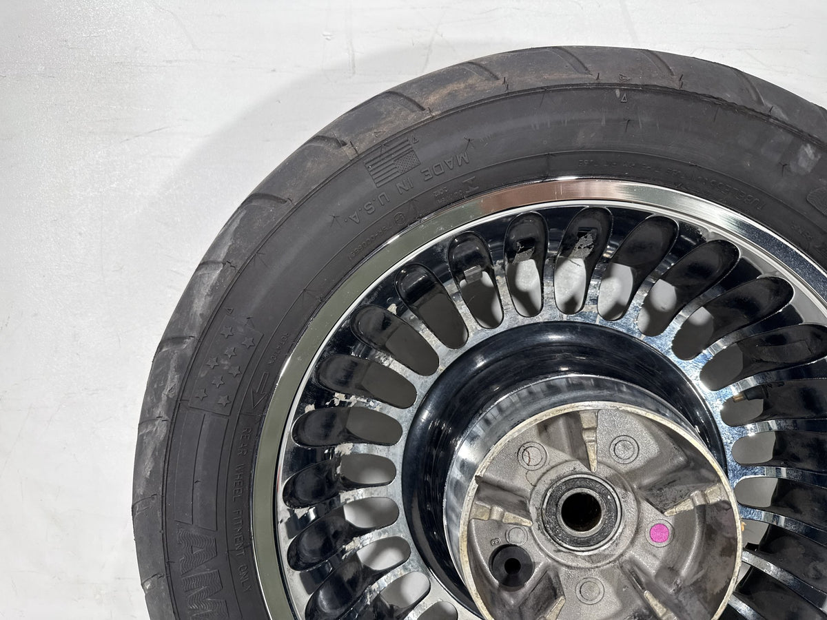 2012 Harley Electra Glide Touring Ultra OEM Rear Wheel Rim Tire 180/65B16 16"