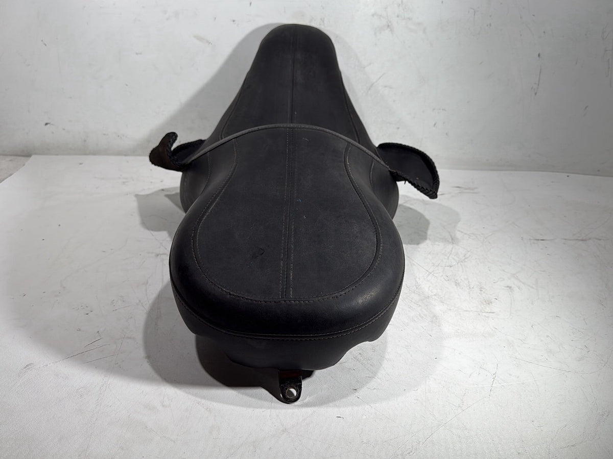 2011 Harley Heritage Softail Classic Passenger Rider Driver Seat Saddle * TORN *