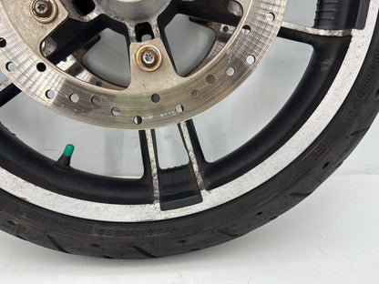 2008 Harley Electra Glide Touring Ultra FLHTCUI OEM Front Wheel Rim Tire