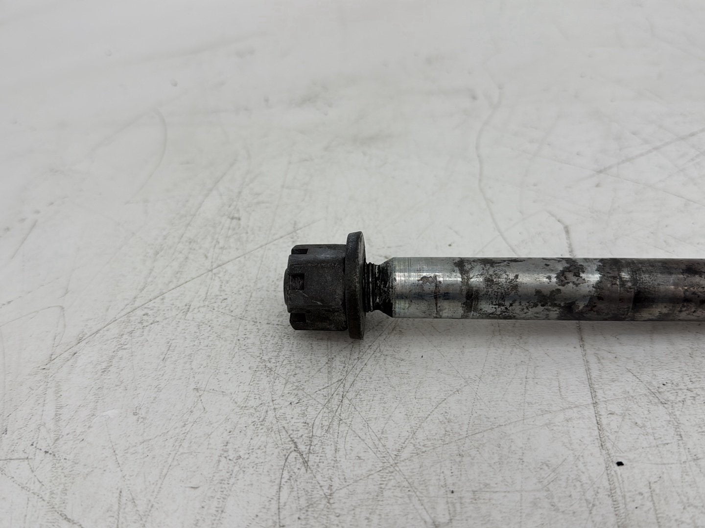 2005 Harley Dyna FXDWG Wide Glide OEM Rear Wheel Axle Bolt Shaft