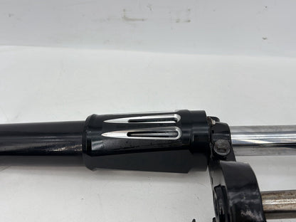 1999 - 2006 Harley-Davidson Touring Electra Glide Front Triple Tree Set & LH RH Fork Legs Sliders 	45446-87A