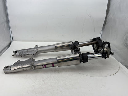 1995 Harley Touring FLHTCI Electra Glide Classic OEM Front Triple Tree Set & LH RH Fork Legs Sliders