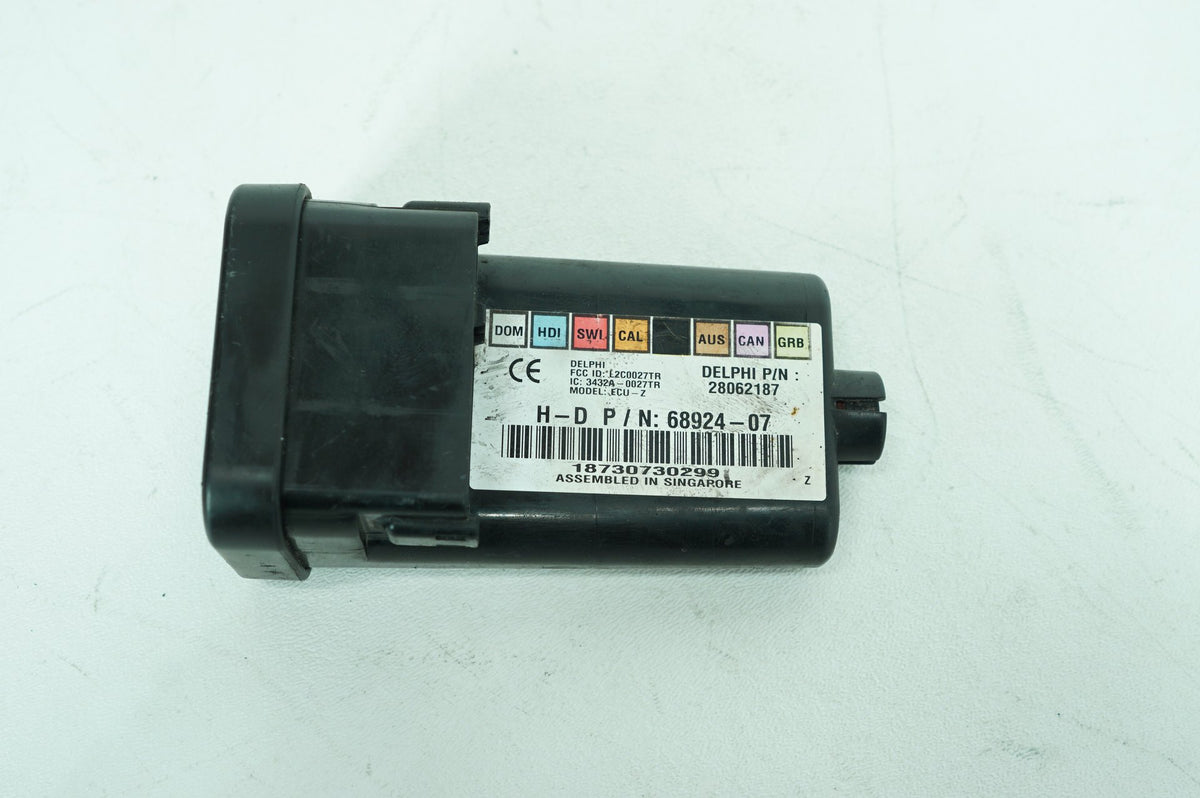 Turn Signal Security Module TSSM, 68924-07, 2007, Harley-Davidson, Sportster, Custom, XL1200 C