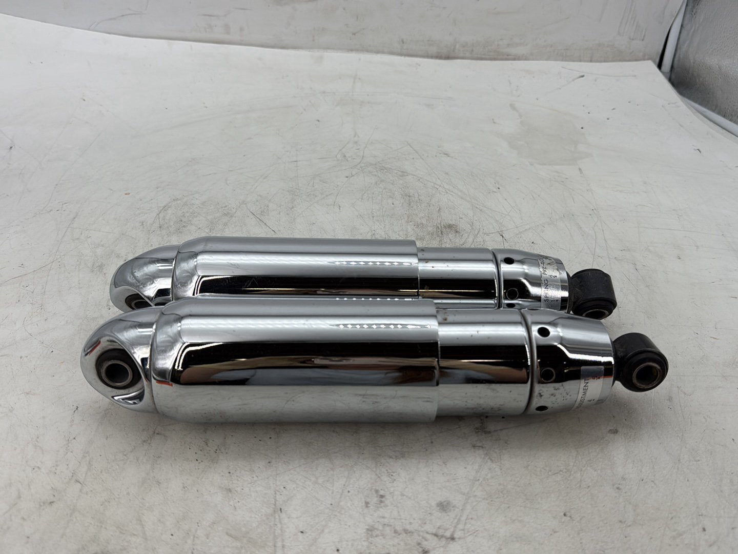 2012 Harley Dyna FXDF Fat Bob OEM Rear Left Right Shock Absorbers