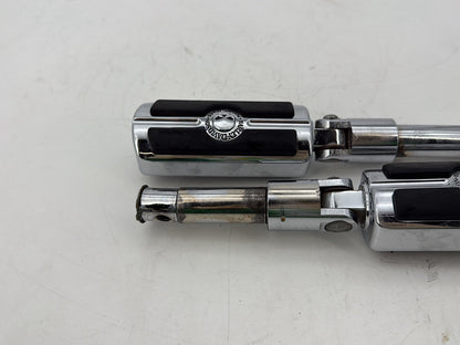 2009 Harley Sportster XL1200C 1200 Custom OEM Left & Right Driver Step Foot Rest Pegs