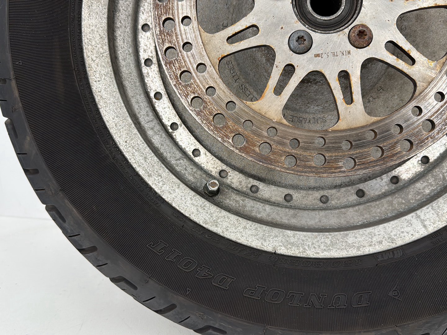 2004 - 2013 Harley-Davidson Sportster 883 Custom Rear Wheel Rim Tire 41041-05
