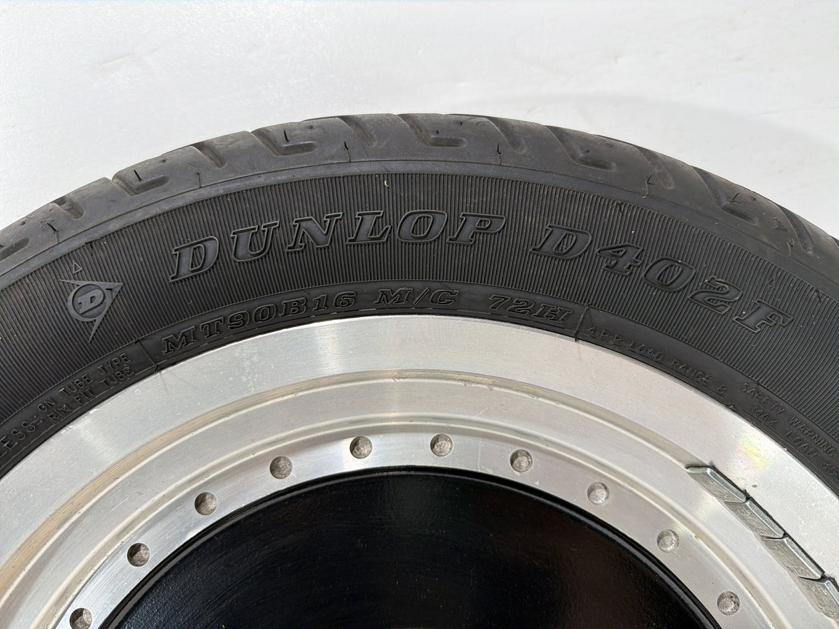2001 Harley Fat Boy Softail FLSTFI OEM Front Wheel Rim Tire 130/90B16 16"