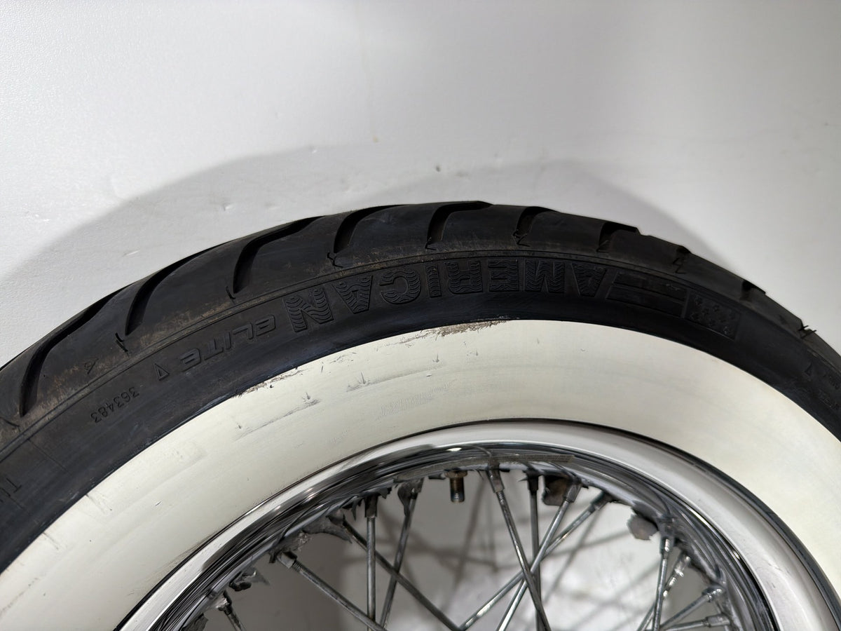 2004 Harley Electra Glide CVO Screamin OEM Front Rear Wheel Rim Tire Spoked 16"