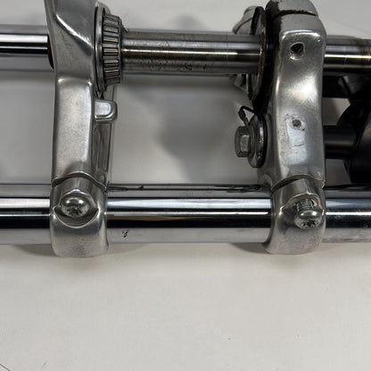 1986 - 2003 Harley-Davidson Sportster Hugger 883 Front Triple Tree Set & LH RH Fork Legs Sliders  	45563-87