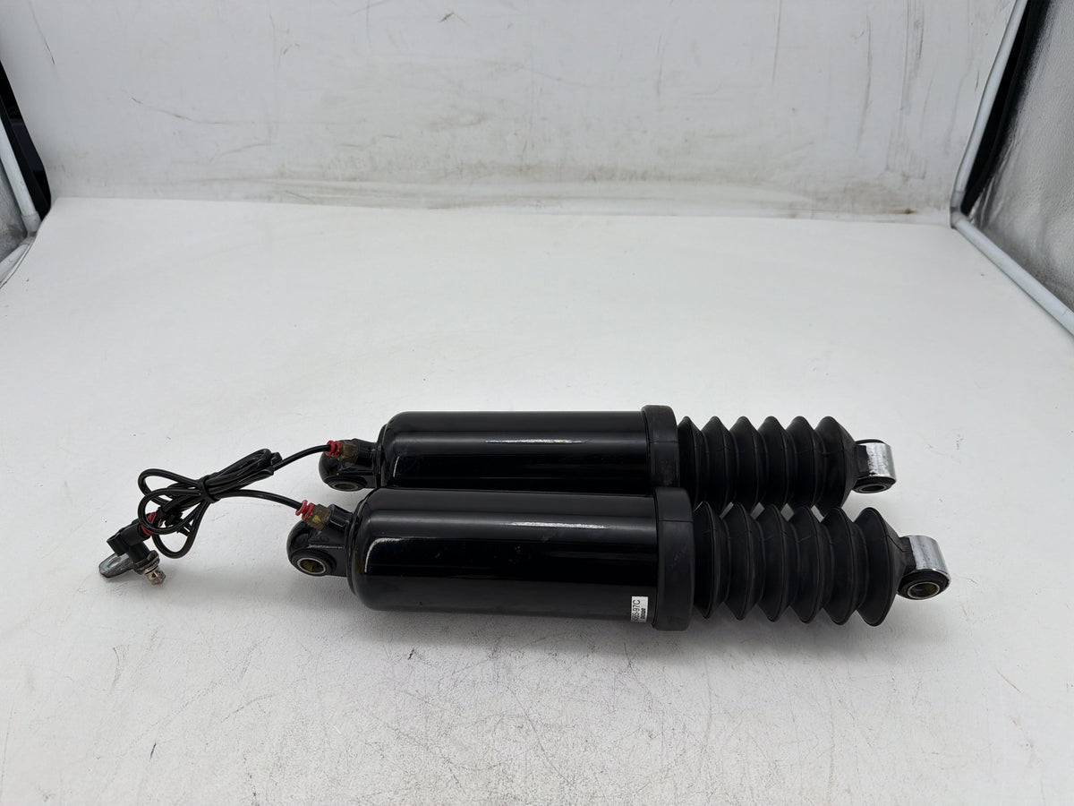 2007 Harley Electra Glide Touring CVO Eagle Rear Left Right Shock Absorbers 13"