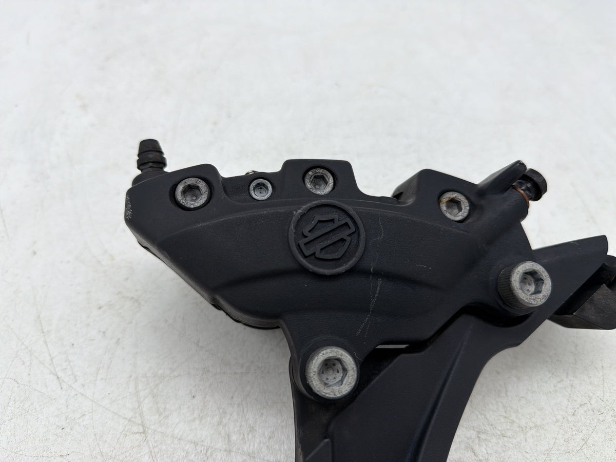 2010 Harley Street Glide Touring FLHX OEM Rear Back Brake Caliper w/ Bracket