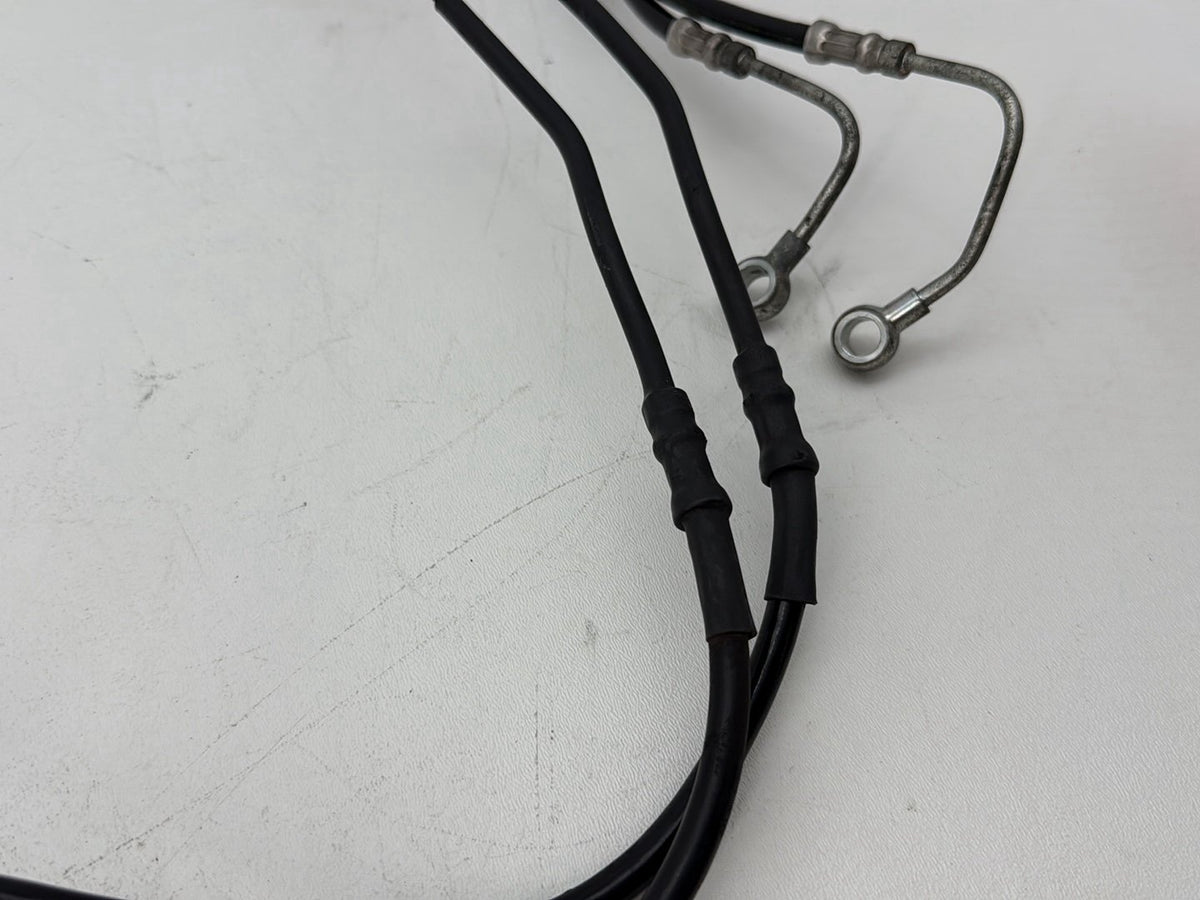 2008 Harley Road King Touring FLHR OEM Front Brake Hose Line Pipe ABS