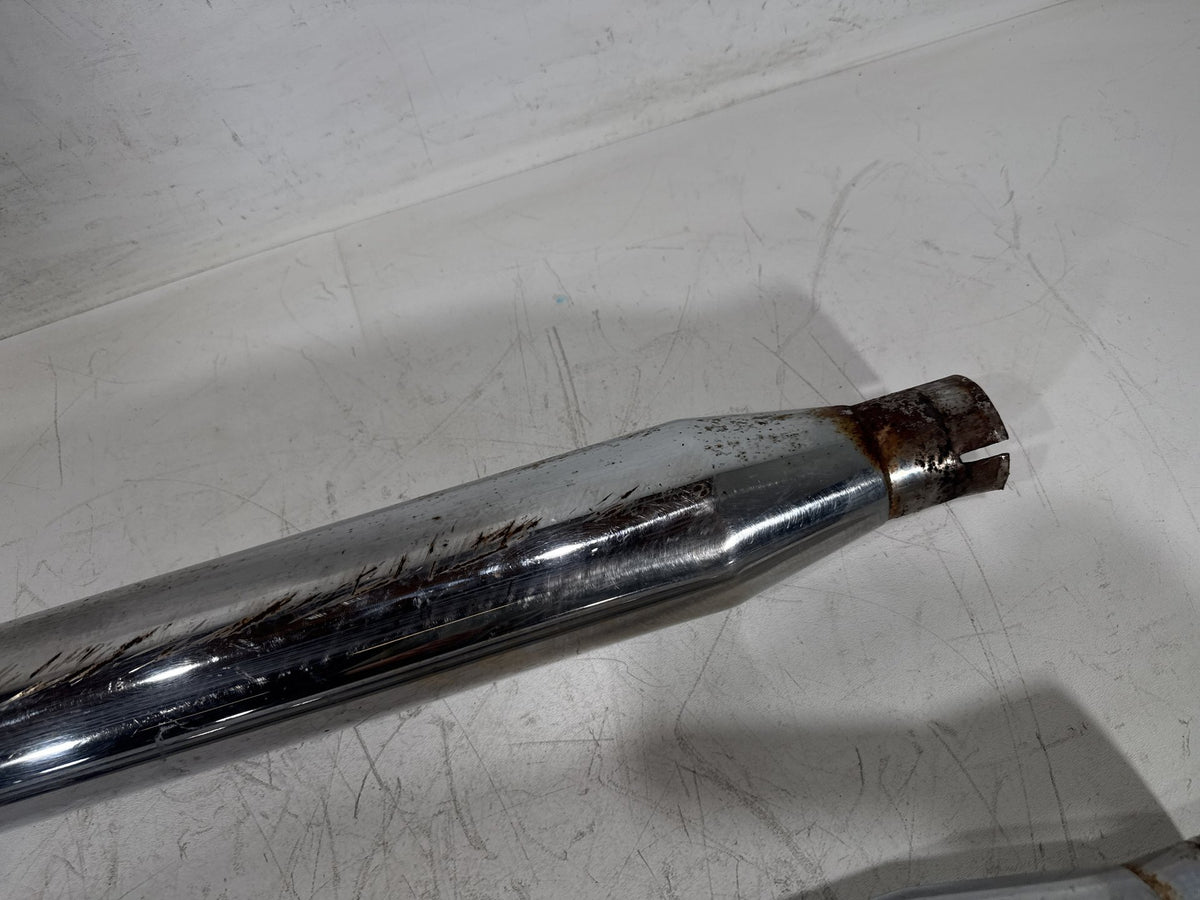 2011 Harley Street Glide Touring FLHX Exhaust Muffler Silencer Slip On Rinehart