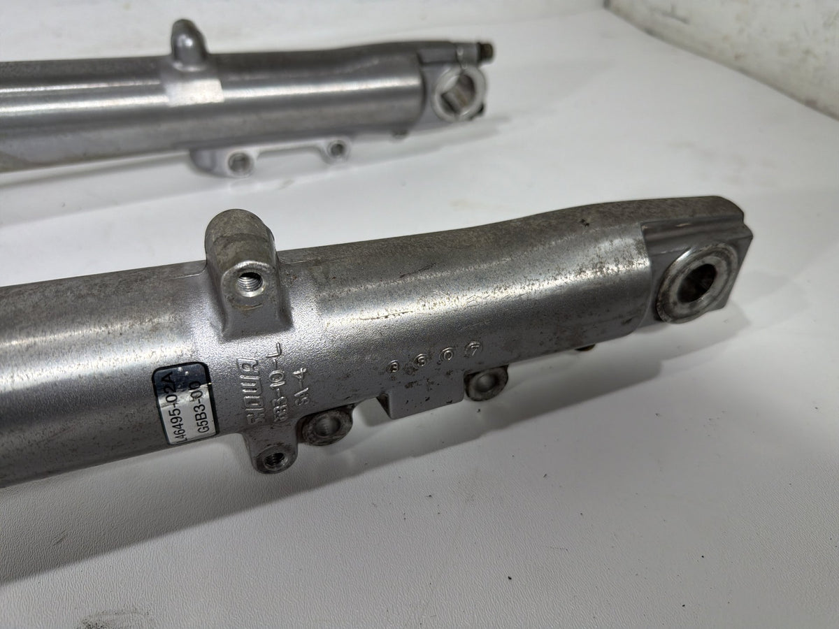 04 Harley Electra Touring Ultra Front Triple Tree Set & LH RH Fork Legs Sliders