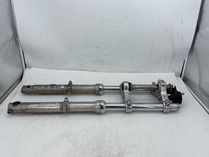 2009 Harley Sportster 883 Low XL883L OEM Front Triple Tree Set & LH RH Fork Legs Sliders