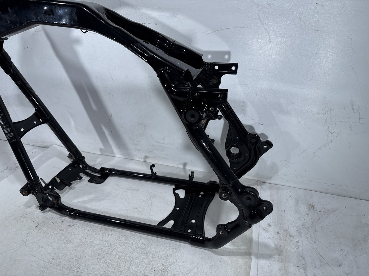 2010 Harley Road King Touring Police OEM Body Main Frame Chassis SLVG