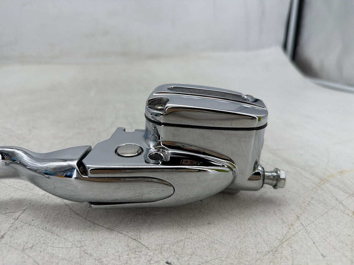 09 Harley Electra Glide Touring CVO OEM Front Right Brake Lever Master Cylinder