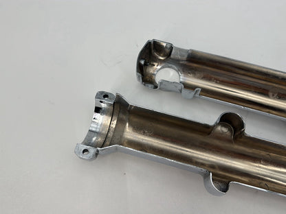 1999 - 2006 Harley-Davidson Dyna Low Rider Front Left & Right Fork Legs Sliders Chrome