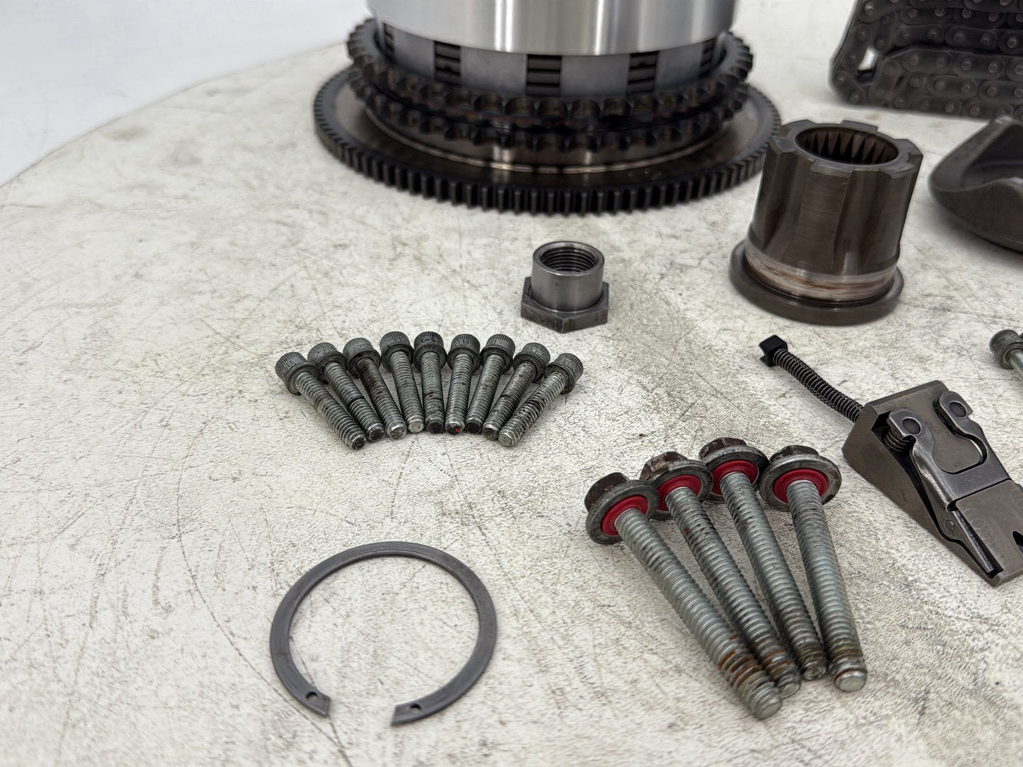 2007 - 2012 Harley-Davidson Touring Electra Glide Ultra Clutch Basket Chain Tensioner Kit
