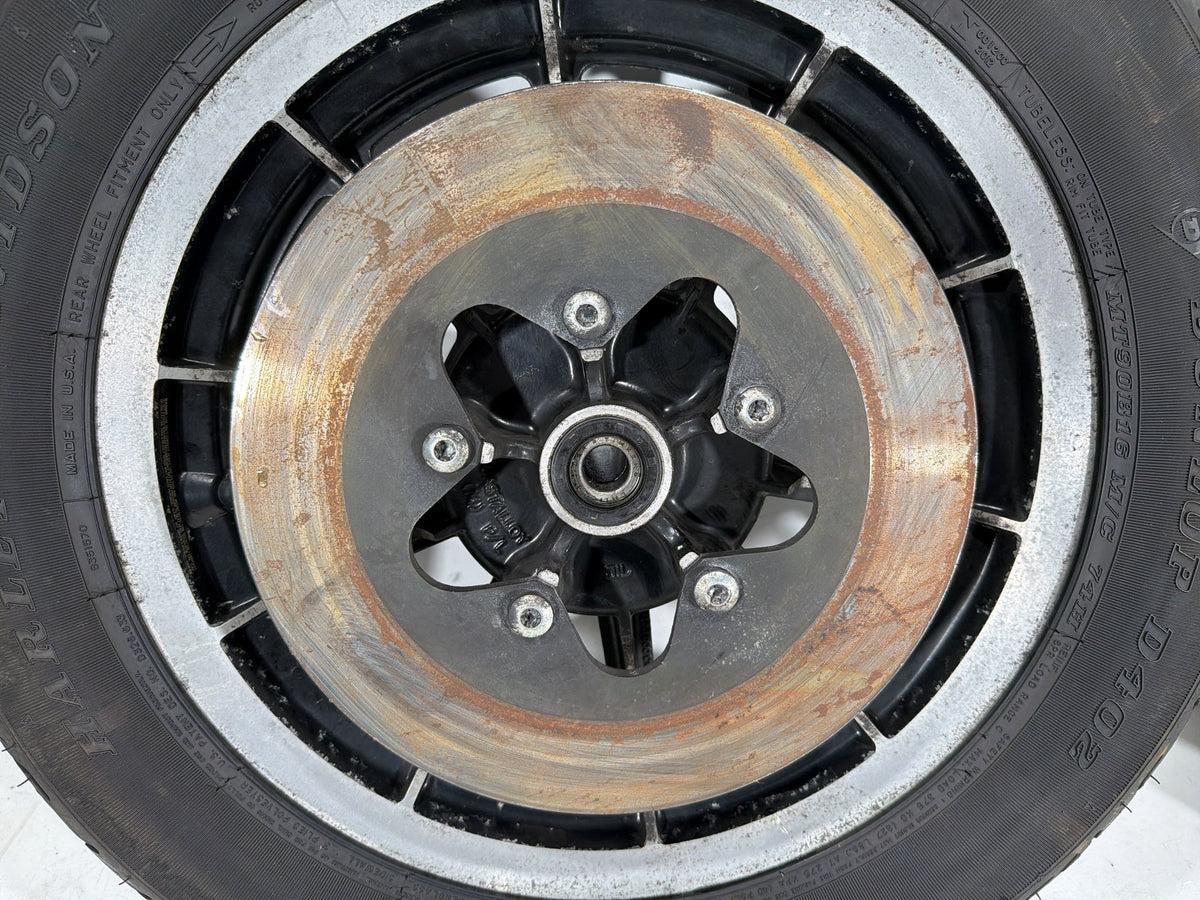 95 Harley Electra Glide Touring Classic Front & Rear Wheel Rim Tire MT90B16 16"