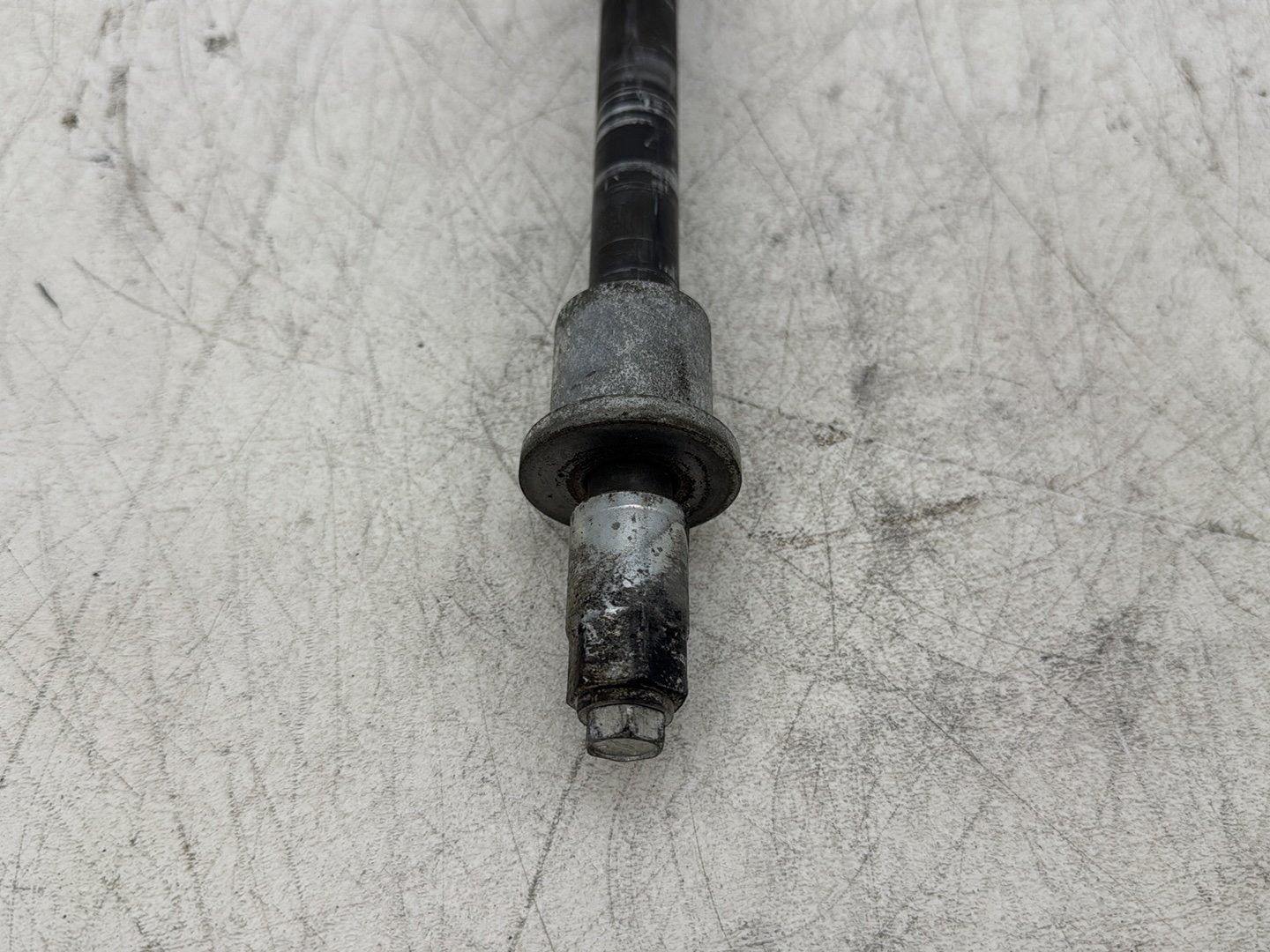2016 Harley Road King Touring FLHR OEM Rear Fork Swingarm Pivot Bolt Shaft