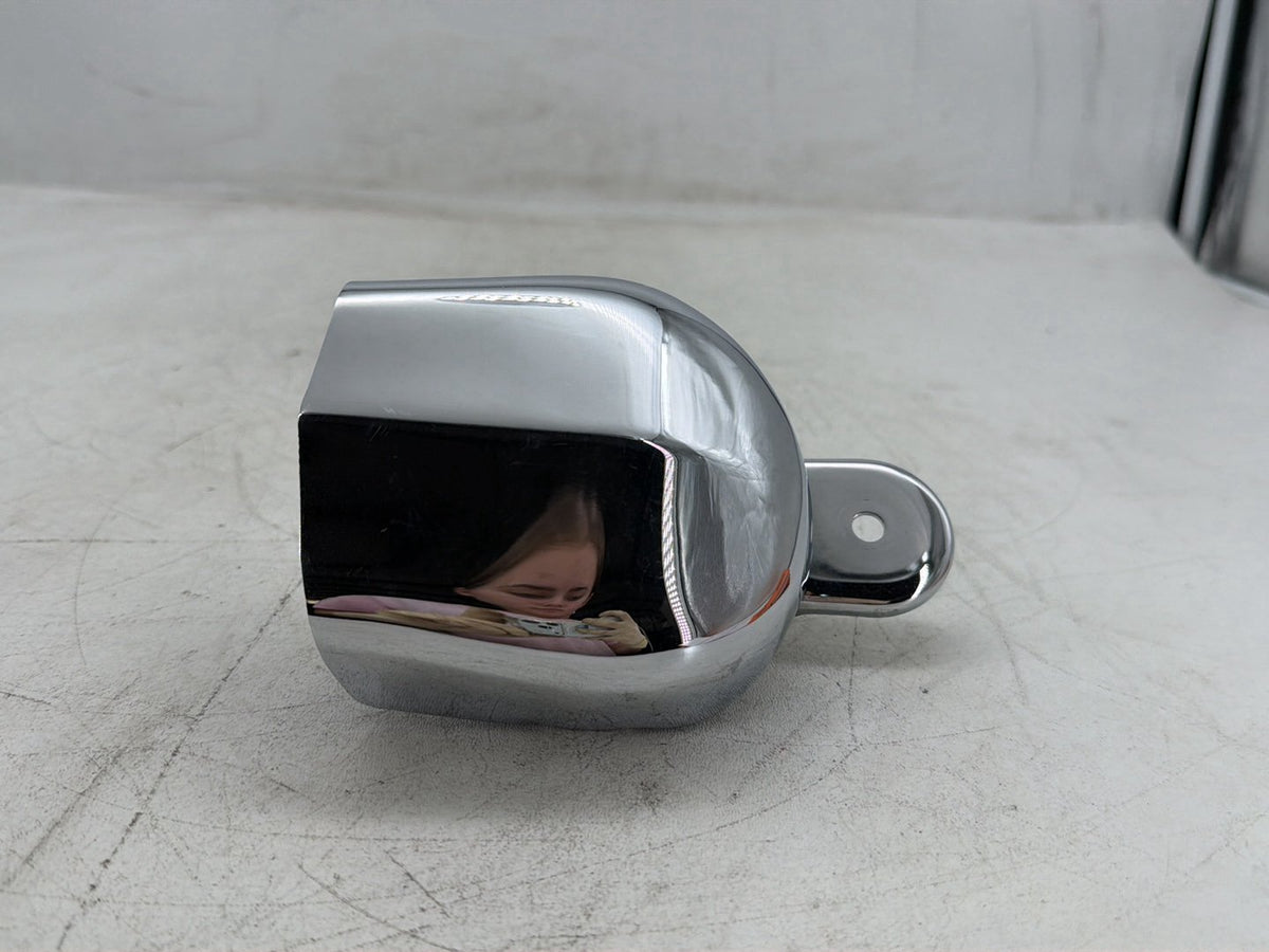 2003 Harley Softail Deuce FXSTD OEM Horn Signal Klaxon Chrome Cover