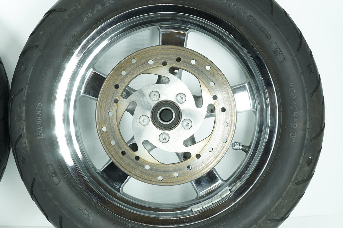 2013 - 2022 Harley-Davidson Sportster Custom Front & Rear Wheel Rim Tire ThunderStar