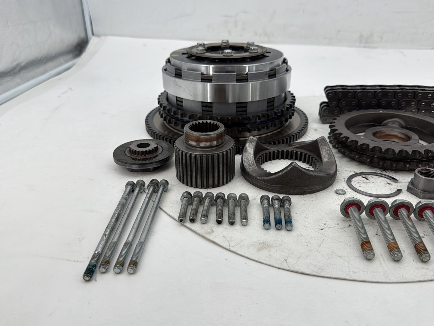 11 Harley Road King Touring FLHRC Classic OEM Clutch Basket Chain Tensioner Kit