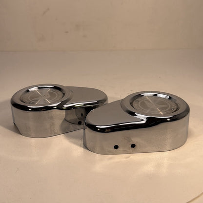 1984 - 1998 Harley-Davidson Touring Road King Police Front Wheel Axle Nut Covers Caps 43070-89