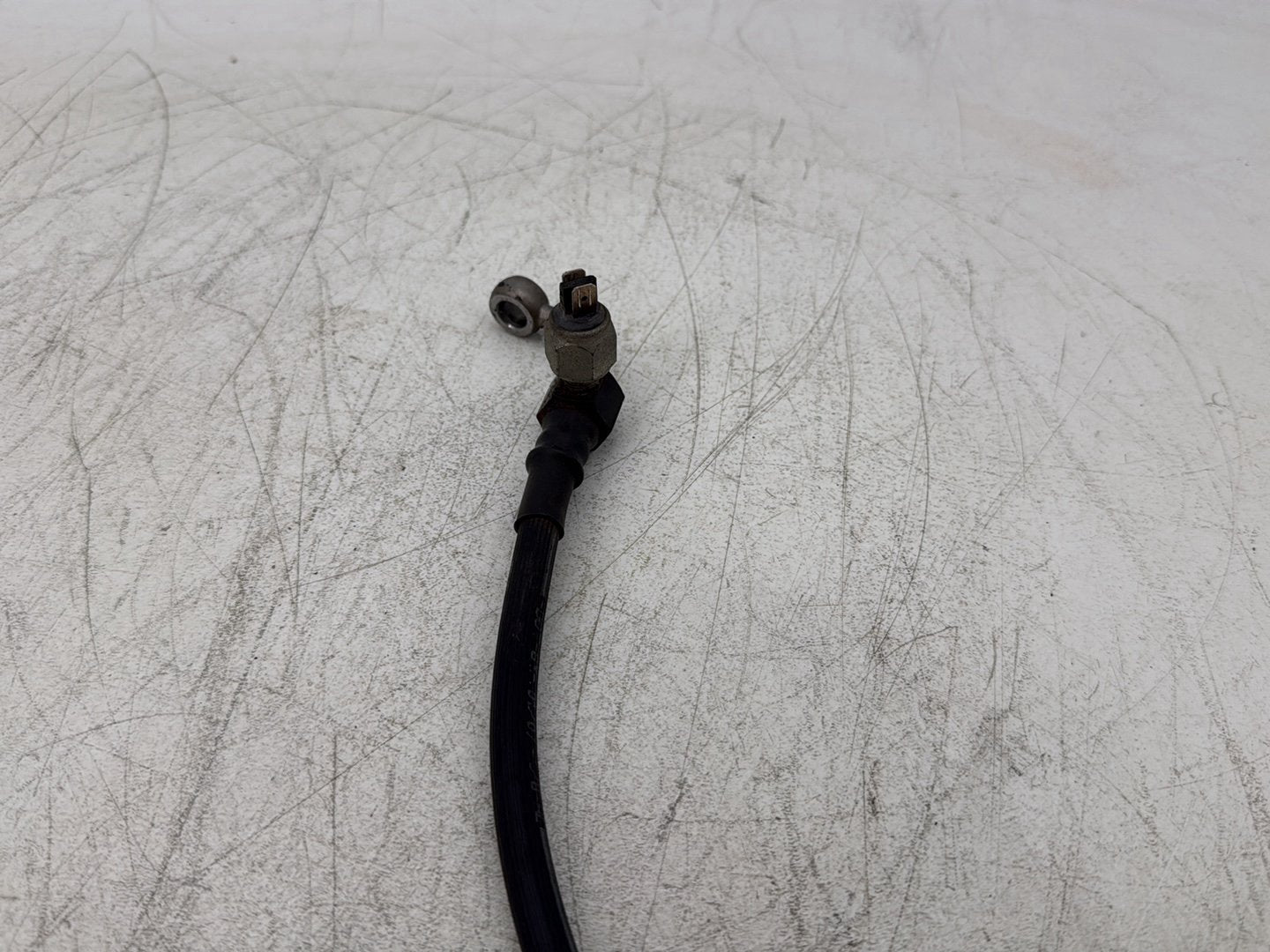 2007 Harley Dyna Street Bob FXDBI OEM Rear Brake Hose Line Pipe