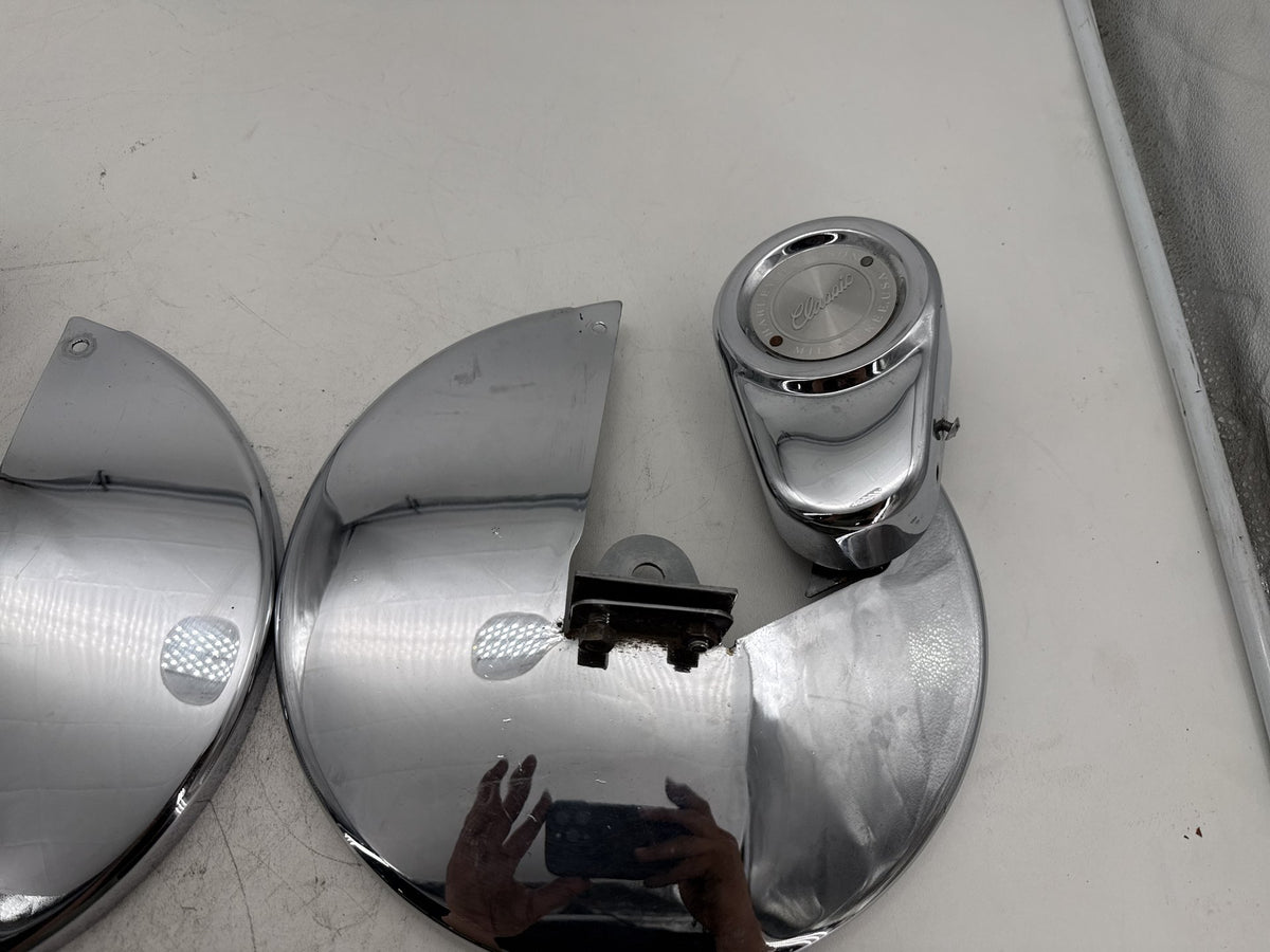 1993 Harley Electra Touring Sport OEM Front Wheel Axle Rotor Caliper Covers Kit