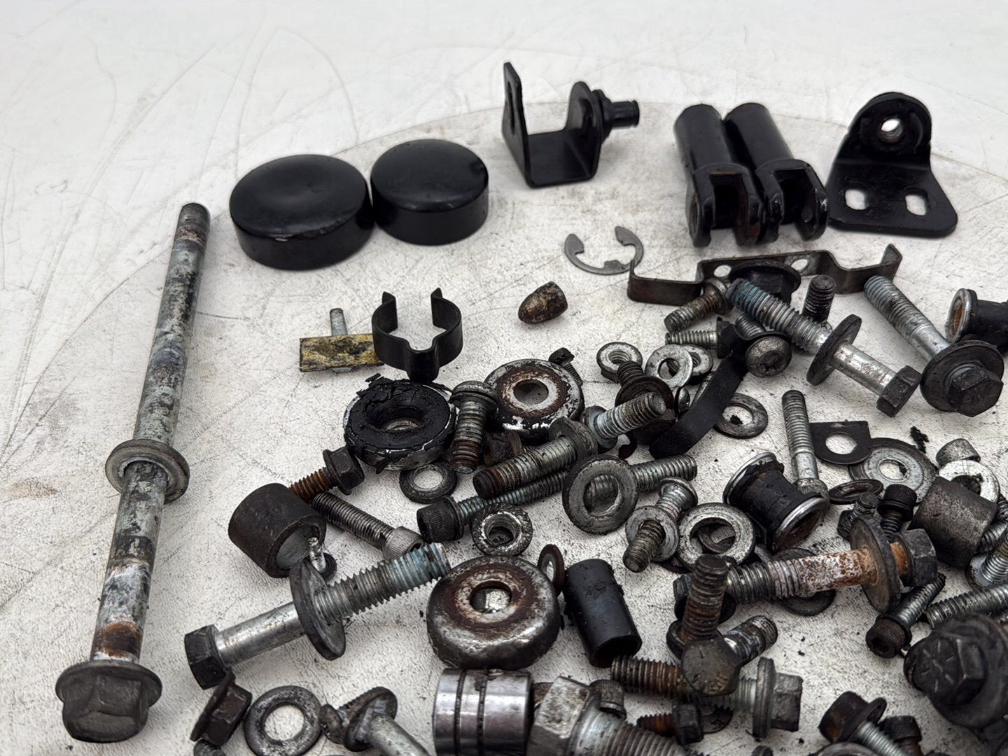 2011 Harley Softail FLSTFB Fat Boy OEM Hardware Bolts Nuts & Brackets