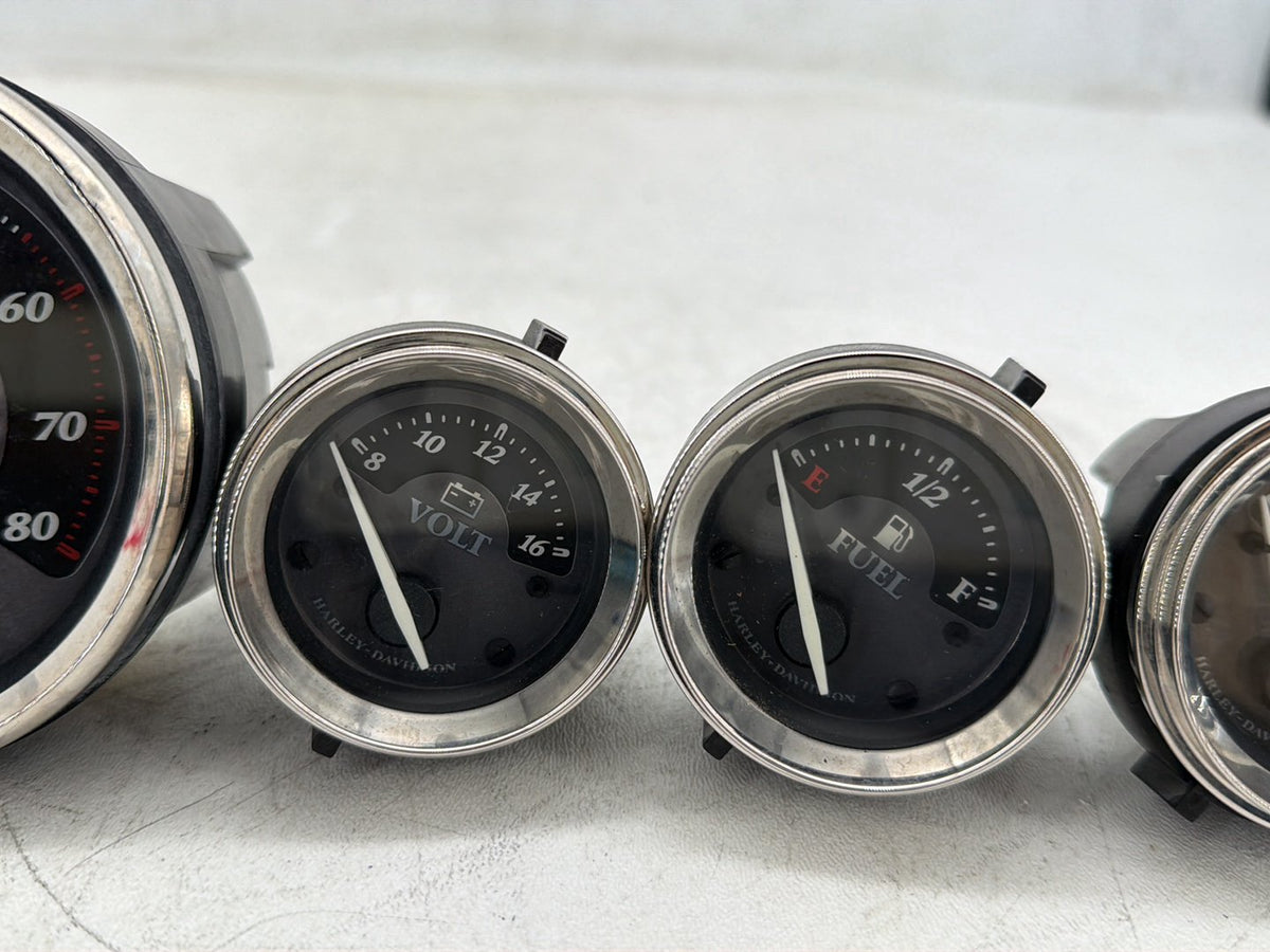 11 Harley Electra Glide Touring Ultra OEM Air Oil Volt Fuel Tacho Speedo Gauges