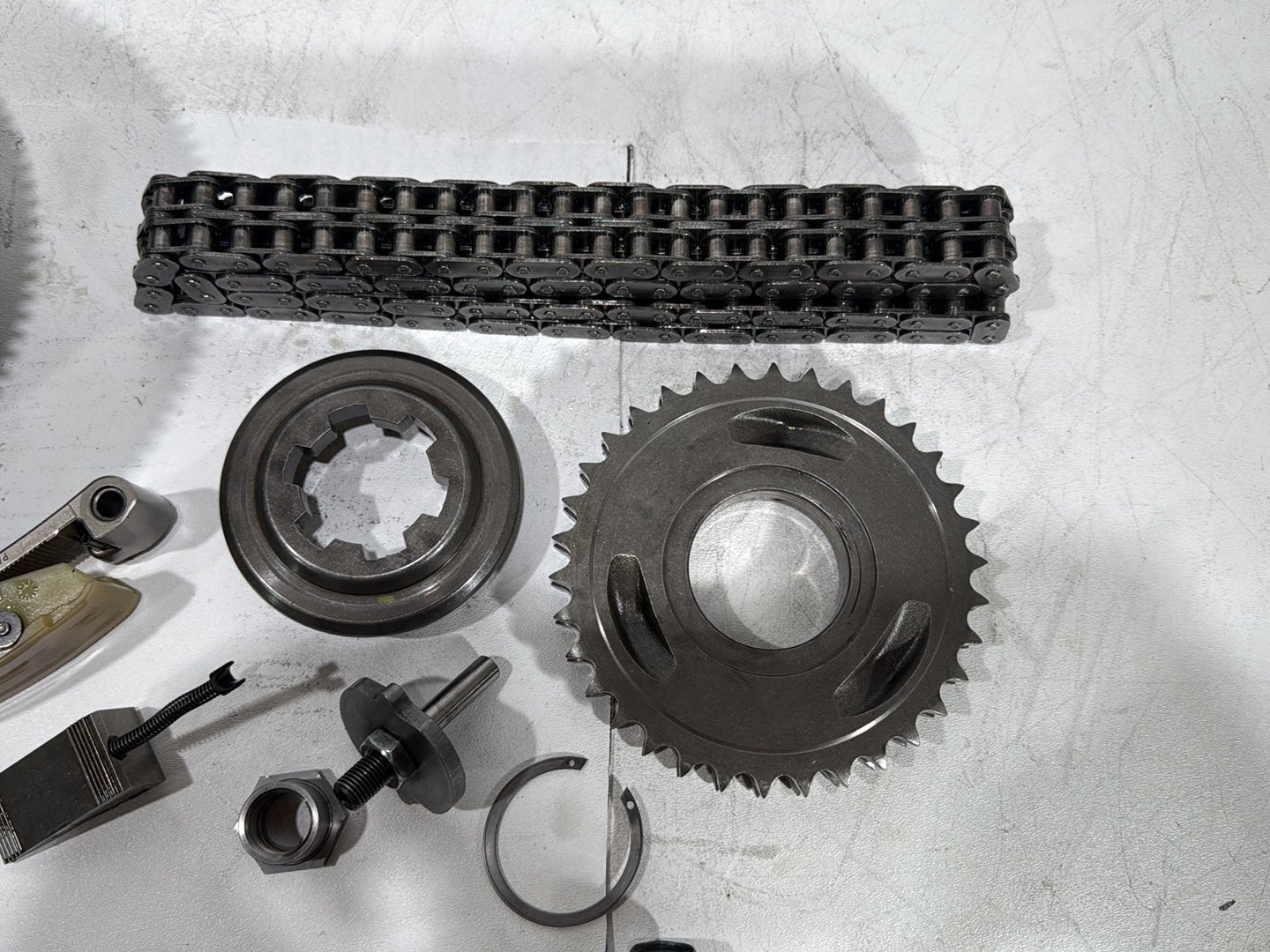 2008 Harley Dyna Fat Bob FXDF OEM Clutch Basket Chain Tensioner Kit
