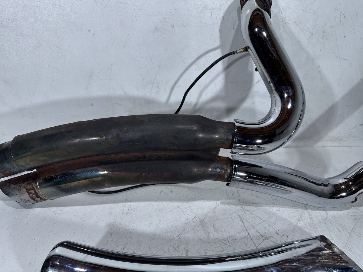 2012 Harley Electra Touring Ultra Exhaust Header Pipes Muffler Vance & Hines
