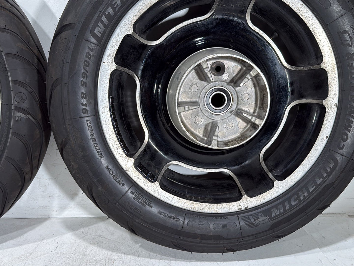 2011 Harley Road Glide Touring FLTRX OEM Front & Rear Wheel Rim Tire