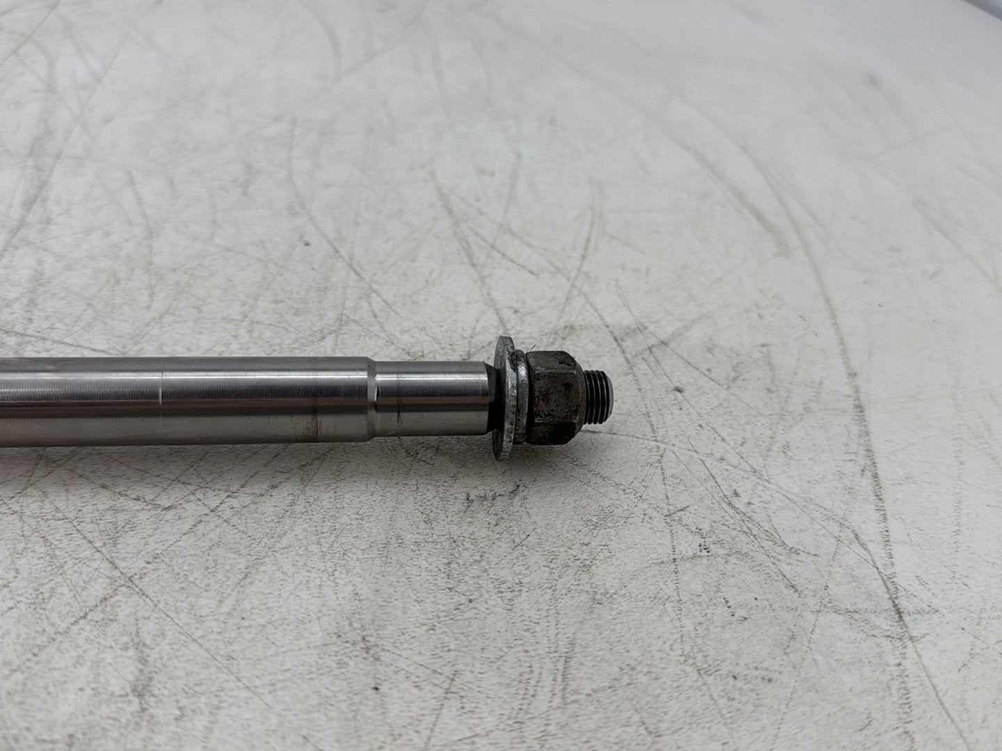 2006 Harley Sportster XL883L 883 Low OEM Front Wheel Axle Bolt Shaft