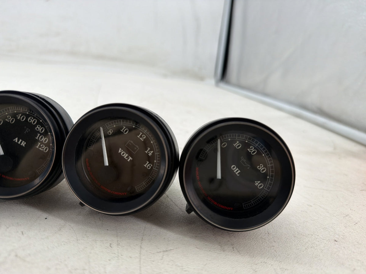 98 Harley Electra Glide Touring Ultra Air Oil Volt Fuel Tacho Speedo Gauges 28K