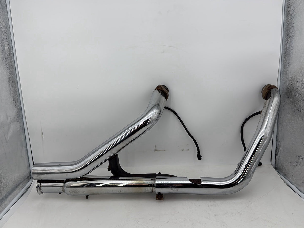 1999 - 2006 Harley-Davidson Dyna Super Glide Exhaust Header Pipes Muffler 65631-06