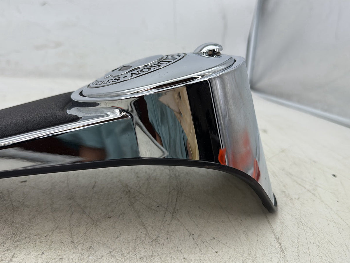 2007 Harley Touring Electra Glide Classic Fuel Gas Tank Dash Console NOKey SKULL