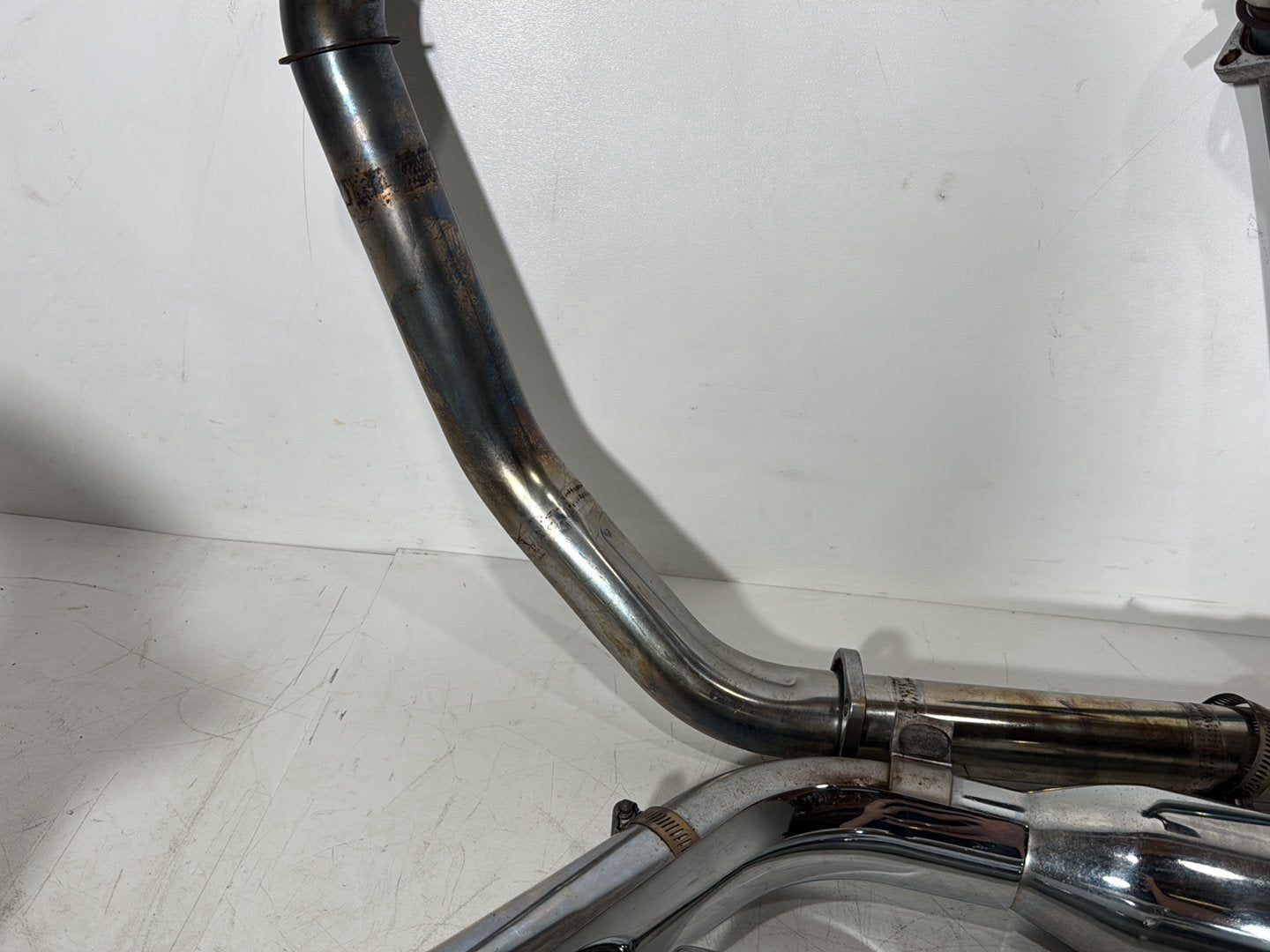 1999 - 2006 Harley-Davidson Touring Electra Glide Classic Exhaust Header Pipes Muffler 65621-99B