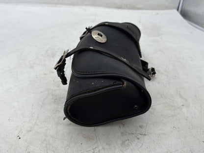 2012 Harley Dyna FXDF Fat Bob OEM Front Onboard Tool Bag Leather Storage