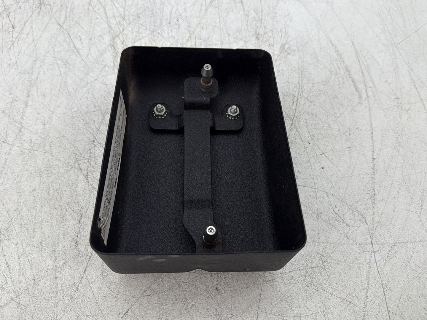 2007 Harley Dyna Street Bob FXDBI OEM Electrical Side Cover Tray Panel