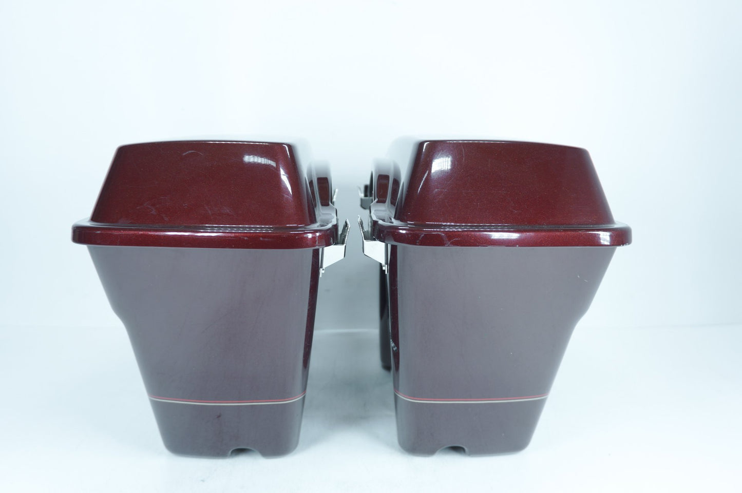 2007 - 2012 Harley-Davidson Touring Electra Glide Classic Left Right Saddlebags Luggage NOKey 90752-93