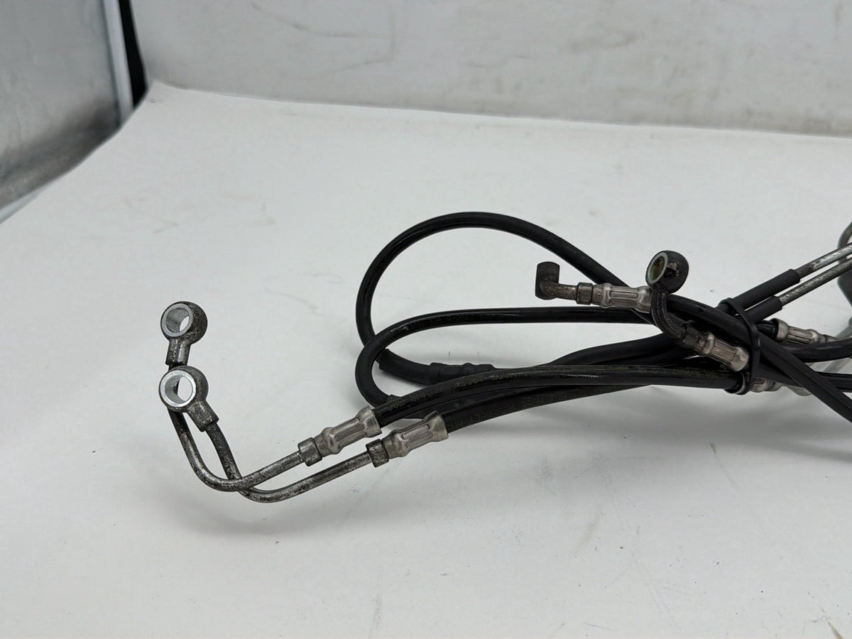 2008 Harley Electra Glide Ultra FLHTCU Front Brake Hose Line Pipe ABS OEM