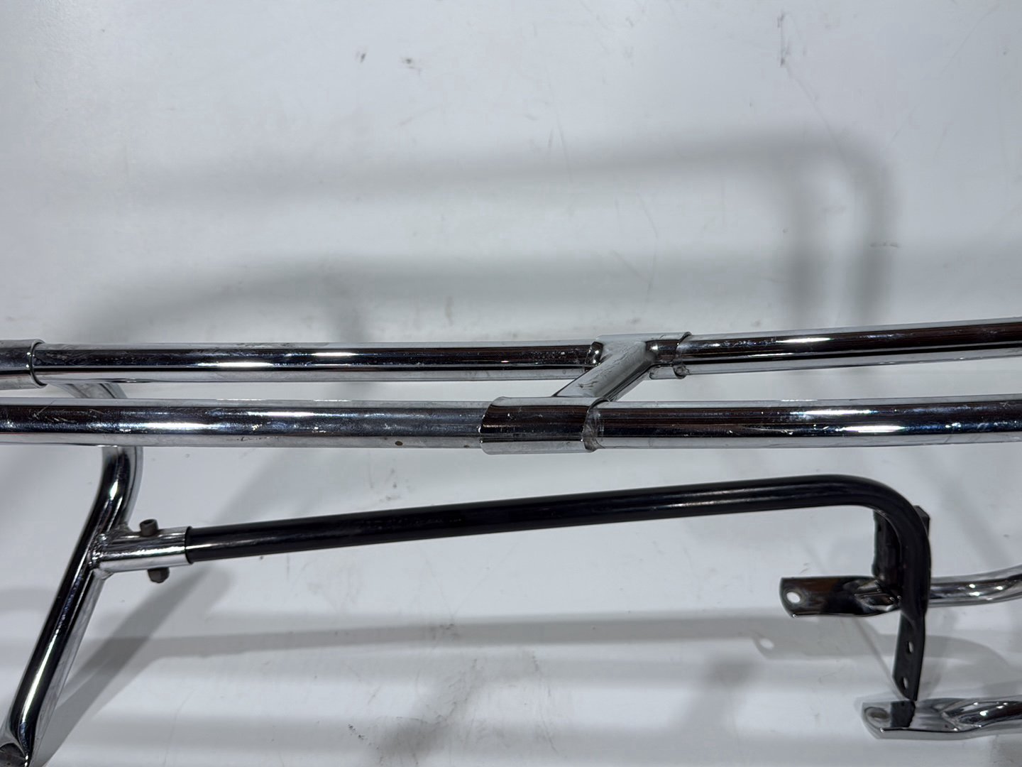 2003 Harley Electra Glide Touring Ultra FLHTCUI OEM Rear Left Right Saddlebag Guard Rails Bar