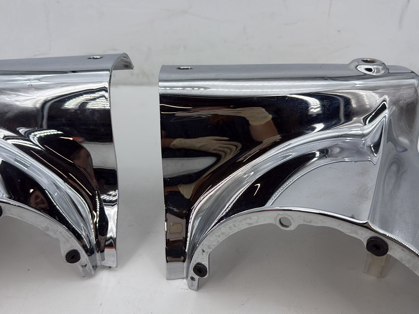 2011 Harley Road King Touring FLHRC Classic OEM Left & Right Headlamp Nacelle Covers